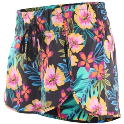 Hurley Boardshort kvinnor – Fiji Fantasy Aquas 6,3 cm, Blommigt tryck, S Hurley Boardshort kvinnor – Fiji Fantasy Aquas 6,3 cm, Blommigt tryck, S