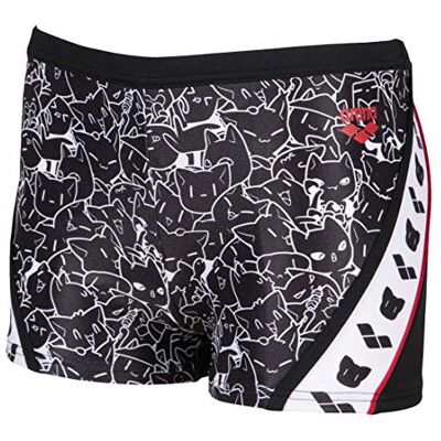 ARENA Pojkar Badshorts Kitties Svart-vit 24 ARENA Pojkar Badshorts Kitties Svart-vit 24