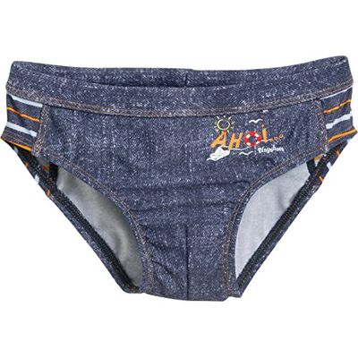 Playshoes Pojkar UV-skydd AHOI badbyxor, Blå (jeansblå 3), 98/104 cm Playshoes Pojkar UV-skydd AHOI badbyxor, Blå (jeansblå 3), 98/104 cm