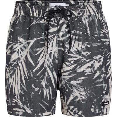 Calvin Män MEDIUM DRAWSTRING-TRYCK brädshorts, svart (Ck Palm Black Tex Aop), S, Svart (Ck Palm Svart Tex Aop), S Calvin Män MEDIUM DRAWSTRING-TRYCK brädshorts, svart (Ck Palm Black Tex Aop), S, Svart (Ck Palm Svart Tex Aop), S