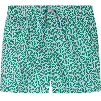 Pepe Jeans pojke P tryck simshorts badbyxor, Grön (moor grön), 6 år Pepe Jeans pojke P tryck simshorts badbyxor, Grön (moor grön), 6 år
