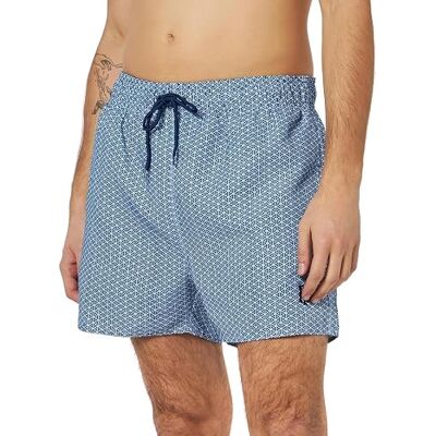 Haute Pression Boardshort herr geometriskt mönster B292 C01 XL, Material: Polyester, 44-46 Haute Pression Boardshort herr geometriskt mönster B292 C01 XL, Material: Polyester, 44-46