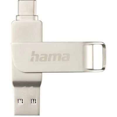 Hama Snabbkopplingsplatta för Gamma-stativ, 1/4 tum gänga, silver Hama Snabbkopplingsplatta för Gamma-stativ, 1/4 tum gänga, silver