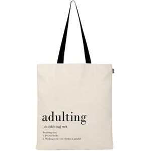 Eco Right Aesthetic Canvas Tote Bag för kvinnor, söt, trendig och återanvändbar, bomullspåsar för skola, shopping, gym, bibliotek och strand, perfekt för groceries, Naturlig Vuxen Pack med 30, En Eco Right Aesthetic Canvas Tote Bag för kvinnor, söt, trendig och återanvändbar, bomullspåsar för skola, shopping, gym, bibliotek och strand, perfekt för groceries, Naturlig Vuxen Pack med 30, En