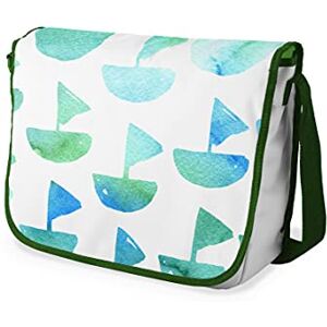 Bonamaison Digitalt tryckt messenger skolväska med kaki rem för studenter, axelremsväska, kurirväska, axelväska för skolan, skolskolstarten, storlek: 29 x 36 cm, flerfärgad, Messenger skolväska Bonamaison Digitalt tryckt messenger skolväska med kaki rem för studenter, axelremsväska, kurirväska, axelväska för skolan, skolskolstarten, storlek: 29 x 36 cm, flerfärgad, Messenger skolväska