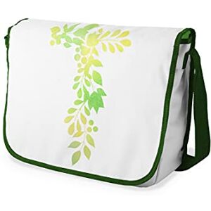 Bonamaison Digitalt tryckt messenger-skolväska med kaki rem för studenter, axelremsväska, kurirväska, axelväska för skolan, skolskolstarten, storlek: 29 x 36 cm, flerfärgad, Messenger skolväska Bonamaison Digitalt tryckt messenger-skolväska med kaki rem för studenter, axelremsväska, kurirväska, axelväska för skolan, skolskolstarten, storlek: 29 x 36 cm, flerfärgad, Messenger skolväska