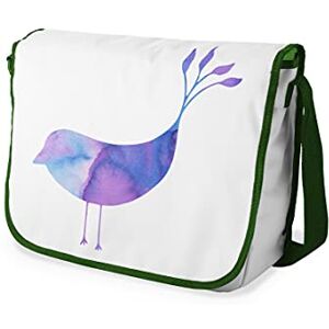 Bonamaison Digitalt tryckt messenger skolväska med kaki rem för studenter, axelremsväska, kurirväska, axelväska för skolan, skolskolstarten, storlek: 29 x 36 cm, flerfärgad, 29x36 cm, Messenger Bonamaison Digitalt tryckt messenger skolväska med kaki rem för studenter, axelremsväska, kurirväska, axelväska för skolan, skolskolstarten, storlek: 29 x 36 cm, flerfärgad, 29x36 cm, Messenger