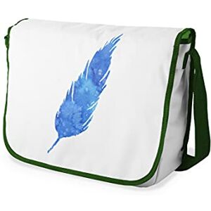 Bonamaison Digitalt tryckt messenger-skolväska med kaki rem för studenter, axelremsväska, kurirväska, axelväska för skolan, skolskolstarten, storlek: 29 x 36 cm, flerfärgad, Messenger skolväska Bonamaison Digitalt tryckt messenger-skolväska med kaki rem för studenter, axelremsväska, kurirväska, axelväska för skolan, skolskolstarten, storlek: 29 x 36 cm, flerfärgad, Messenger skolväska
