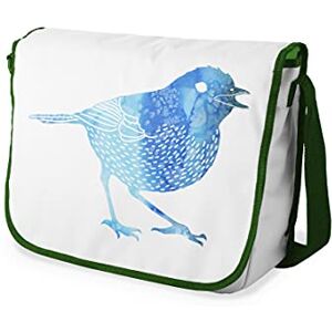 Bonamaison Digitalt tryckt messenger-skolväska med kaki rem för studenter, axelremsväska, kurirväska, axelväska för skolan, skolskolstarten, storlek: 29 x 36 cm, flerfärgad, Messenger skolväska Bonamaison Digitalt tryckt messenger-skolväska med kaki rem för studenter, axelremsväska, kurirväska, axelväska för skolan, skolskolstarten, storlek: 29 x 36 cm, flerfärgad, Messenger skolväska