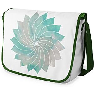 Bonamaison Messenger skolväskor med digitalt tryck med khaki remmar för flickor och pojkar, kurirväskor för elever, axelväskor, storlek: 29 x 36 cm Bonamaison Messenger skolväskor med digitalt tryck med khaki remmar för flickor och pojkar, kurirväskor för elever, axelväskor, storlek: 29 x 36 cm