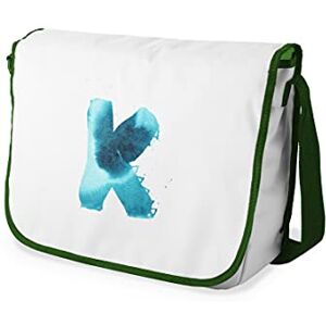 Bonamaison Digitalt tryckt messenger skolväska med kaki rem för studenter, axelremsväska, kurirväska, axelväska för skolan, skolskolstarten, storlek: 29 x 36 cm, flerfärgad, Messenger skolväska Bonamaison Digitalt tryckt messenger skolväska med kaki rem för studenter, axelremsväska, kurirväska, axelväska för skolan, skolskolstarten, storlek: 29 x 36 cm, flerfärgad, Messenger skolväska