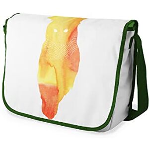 Bonamaison Digitalt tryckt messenger-skolväska med kaki rem för studenter, axelremsväska, kurirväska, axelväska för skolan, skolskolstarten, storlek: 29 x 36 cm, flerfärgad, Messenger skolväska Bonamaison Digitalt tryckt messenger-skolväska med kaki rem för studenter, axelremsväska, kurirväska, axelväska för skolan, skolskolstarten, storlek: 29 x 36 cm, flerfärgad, Messenger skolväska