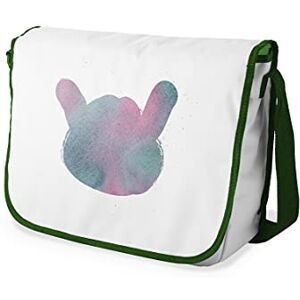 Bonamaison Digitalt tryckt messenger-skolväska med kaki rem för studenter, axelremsväska, kurirväska, axelväska för skolan, skolskolstarten, storlek: 29 x 36 cm, flerfärgad, Messenger skolväska Bonamaison Digitalt tryckt messenger-skolväska med kaki rem för studenter, axelremsväska, kurirväska, axelväska för skolan, skolskolstarten, storlek: 29 x 36 cm, flerfärgad, Messenger skolväska