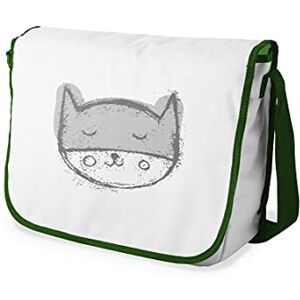 Bonamaison Digitalt tryckt messenger-skolväska med kaki rem för studenter, axelremsväska, kurirväska, axelväska för skolan, skolskolstarten, storlek: 29 x 36 cm, flerfärgad, Messenger skolväska Bonamaison Digitalt tryckt messenger-skolväska med kaki rem för studenter, axelremsväska, kurirväska, axelväska för skolan, skolskolstarten, storlek: 29 x 36 cm, flerfärgad, Messenger skolväska