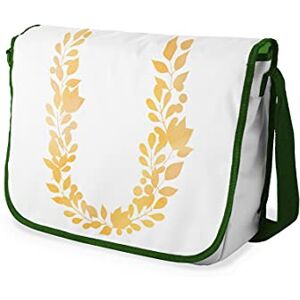 Bonamaison Digitalt tryckt messenger skolväska med kaki rem för studenter, axelremsväska, kurirväska, axelväska för skolan, skolskolstarten, storlek: 29 x 36 cm, flerfärgad, Messenger skolväska Bonamaison Digitalt tryckt messenger skolväska med kaki rem för studenter, axelremsväska, kurirväska, axelväska för skolan, skolskolstarten, storlek: 29 x 36 cm, flerfärgad, Messenger skolväska