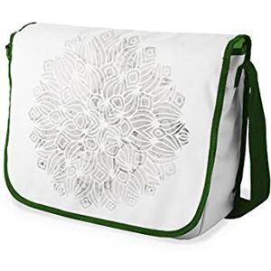 Bonamaison Le Jardin du Lin digital tryckt budbärare skolväskor med kaki rem för flickor och pojkar, tillbaka till skolan, kurirväskor för studenter, axelväskor, storlek: 29 x 36 cm, Mångfärgad, Messenger Bonamaison Le Jardin du Lin digital tryckt budbärare skolväskor med kaki rem för flickor och pojkar, tillbaka till skolan, kurirväskor för studenter, axelväskor, storlek: 29 x 36 cm, Mångfärgad, Messenger