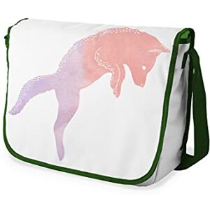 Bonamaison Digitalt tryckt messenger-skolväska med kaki rem för studenter, axelremsväska, kurirväska, axelväska för skolan, skolskolstarten, storlek: 29 x 36 cm, flerfärgad, Messenger skolväska Bonamaison Digitalt tryckt messenger-skolväska med kaki rem för studenter, axelremsväska, kurirväska, axelväska för skolan, skolskolstarten, storlek: 29 x 36 cm, flerfärgad, Messenger skolväska