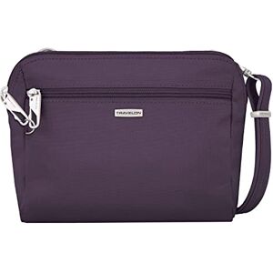 Travelon Dam klassisk konvertibel crossbody och midjeväska crossbody-väska, en storlek, Lila, 8 x 7 x 2, Classic Cabriolet Crossbody & Midjeväska Travelon Dam klassisk konvertibel crossbody och midjeväska crossbody-väska, en storlek, Lila, 8 x 7 x 2, Classic Cabriolet Crossbody & Midjeväska