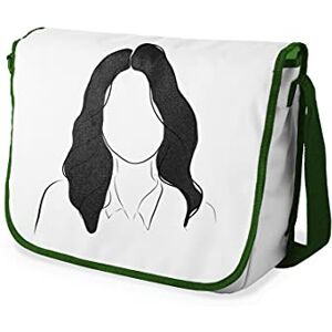Bonamaison Digitalt tryckt messenger skolväska med kaki rem för studenter, axelremsväska, kurirväska, axelväska för skolan, skolskolstarten, storlek: 29 x 36 cm, flerfärgad, Messenger skolväska Bonamaison Digitalt tryckt messenger skolväska med kaki rem för studenter, axelremsväska, kurirväska, axelväska för skolan, skolskolstarten, storlek: 29 x 36 cm, flerfärgad, Messenger skolväska