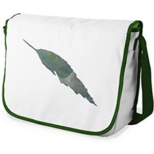 Bonamaison Messenger skolväskor med digitalt tryck med khaki remmar för flickor och pojkar, kurirväskor för elever, axelväskor, storlek: 29 x 36 cm Bonamaison Messenger skolväskor med digitalt tryck med khaki remmar för flickor och pojkar, kurirväskor för elever, axelväskor, storlek: 29 x 36 cm