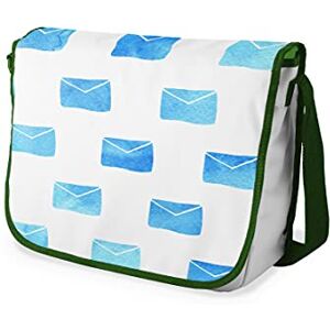 Bonamaison Digitalt tryckt messenger skolväska med kaki rem för studenter, axelremsväska, kurirväska, axelväska för skolan, skolskolstarten, storlek: 29 x 36 cm, flerfärgad, Messenger skolväska Bonamaison Digitalt tryckt messenger skolväska med kaki rem för studenter, axelremsväska, kurirväska, axelväska för skolan, skolskolstarten, storlek: 29 x 36 cm, flerfärgad, Messenger skolväska