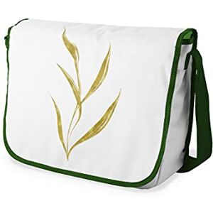 Bonamaison Messenger skolväskor med digitalt tryck med khaki remmar för flickor och pojkar, kurirväskor för elever, axelväskor, storlek: 29 x 36 cm Bonamaison Messenger skolväskor med digitalt tryck med khaki remmar för flickor och pojkar, kurirväskor för elever, axelväskor, storlek: 29 x 36 cm