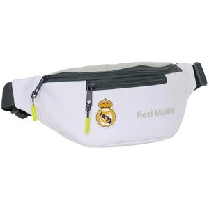 safta Real Madrid 25/26 – midjeväska med ytterficka, perfekt för ungdomar och barn i olika åldrar, bekväm och mångsidig, kvalitet och motståndskraft, 23 x 9 x 12 cm, vit, mediano safta Real Madrid 25/26 – midjeväska med ytterficka, perfekt för ungdomar och barn i olika åldrar, bekväm och mångsidig, kvalitet och motståndskraft, 23 x 9 x 12 cm, vit, mediano
