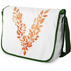 Bonamaison Le Jardin du Lin digital tryckt budbärare skolväskor med kaki rem för flickor och pojkar, tillbaka till skolan, kurirväskor för studenter, axelväskor, storlek: 29 x 36 cm, Mångfärgad, Messenger Bonamaison Le Jardin du Lin digital tryckt budbärare skolväskor med kaki rem för flickor och pojkar, tillbaka till skolan, kurirväskor för studenter, axelväskor, storlek: 29 x 36 cm, Mångfärgad, Messenger
