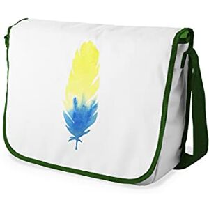 Bonamaison Digitalt tryckt messenger-skolväska med kaki rem för studenter, axelremsväska, kurirväska, axelväska för skolan, skolskolstarten, storlek: 29 x 36 cm, flerfärgad, Messenger skolväska Bonamaison Digitalt tryckt messenger-skolväska med kaki rem för studenter, axelremsväska, kurirväska, axelväska för skolan, skolskolstarten, storlek: 29 x 36 cm, flerfärgad, Messenger skolväska