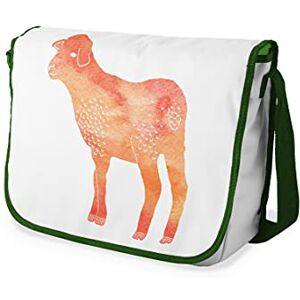 Bonamaison Digitalt tryckt messenger-skolväska med kaki rem för studenter, axelremsväska, kurirväska, axelväska för skolan, skolskolstarten, storlek: 29 x 36 cm, flerfärgad, Messenger skolväska Bonamaison Digitalt tryckt messenger-skolväska med kaki rem för studenter, axelremsväska, kurirväska, axelväska för skolan, skolskolstarten, storlek: 29 x 36 cm, flerfärgad, Messenger skolväska
