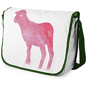 Bonamaison Digitalt tryckt messenger-skolväska med kaki rem för studenter, axelremsväska, kurirväska, axelväska för skolan, skolskolstarten, storlek: 29 x 36 cm, flerfärgad, Messenger skolväska Bonamaison Digitalt tryckt messenger-skolväska med kaki rem för studenter, axelremsväska, kurirväska, axelväska för skolan, skolskolstarten, storlek: 29 x 36 cm, flerfärgad, Messenger skolväska