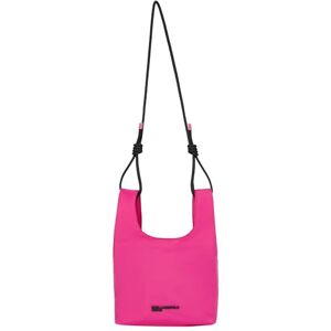 KARL LAGERFELD JEANS , kvinnor, snöre nylon tote, very berry, en storlek, ROSA, Modern KARL LAGERFELD JEANS , kvinnor, snöre nylon tote, very berry, en storlek, ROSA, Modern