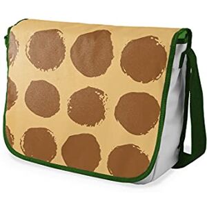 Bonamaison digitalt tryckta budbärare väskor med khaki armband för studenter, skolväskor för flickor och pojkar, axelväskor, tillbaka till skolan, storlek: 29 x 36 cm Bonamaison digitalt tryckta budbärare väskor med khaki armband för studenter, skolväskor för flickor och pojkar, axelväskor, tillbaka till skolan, storlek: 29 x 36 cm