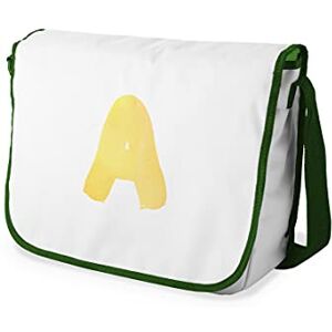 Bonamaison Digitalt tryckt messenger skolväska med kaki rem för studenter, axelremsväska, kurirväska, axelväska för skolan, skolskolstarten, storlek: 29 x 36 cm, flerfärgad, Messenger skolväska Bonamaison Digitalt tryckt messenger skolväska med kaki rem för studenter, axelremsväska, kurirväska, axelväska för skolan, skolskolstarten, storlek: 29 x 36 cm, flerfärgad, Messenger skolväska