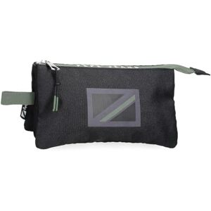 Pepe Jeans Alton Triple Bag Svart 22 x 12 x 5 cm Polyester av Joumma Bags, svart, Trippelväska Pepe Jeans Alton Triple Bag Svart 22 x 12 x 5 cm Polyester av Joumma Bags, svart, Trippelväska