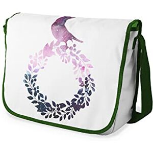 Bonamaison Digitalt tryckt messenger-skolväska med kaki rem för studenter, axelremsväska, kurirväska, axelväska för skolan, skolskolstarten, storlek: 29 x 36 cm, flerfärgad, Messenger skolväska Bonamaison Digitalt tryckt messenger-skolväska med kaki rem för studenter, axelremsväska, kurirväska, axelväska för skolan, skolskolstarten, storlek: 29 x 36 cm, flerfärgad, Messenger skolväska
