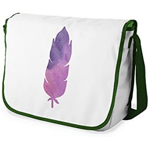 Bonamaison digitalt tryckta budbärare väskor med khaki armband för studenter, skolväskor för flickor och pojkar, axelväskor, tillbaka till skolan, storlek: 29 x 36 cm Bonamaison digitalt tryckta budbärare väskor med khaki armband för studenter, skolväskor för flickor och pojkar, axelväskor, tillbaka till skolan, storlek: 29 x 36 cm