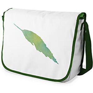 Bonamaison Digitalt tryckt messenger skolväska med kaki rem för studenter, axelremsväska, kurirväska, axelväska för skolan, skolskolstarten, storlek: 29 x 36 cm, flerfärgad, Messenger skolväska Bonamaison Digitalt tryckt messenger skolväska med kaki rem för studenter, axelremsväska, kurirväska, axelväska för skolan, skolskolstarten, storlek: 29 x 36 cm, flerfärgad, Messenger skolväska
