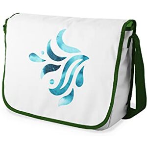 Bonamaison Digitalt tryckt messenger-skolväska med kaki rem för studenter, axelremsväska, kurirväska, axelväska för skolan, skolskolstarten, storlek: 29 x 36 cm, flerfärgad, Messenger skolväska Bonamaison Digitalt tryckt messenger-skolväska med kaki rem för studenter, axelremsväska, kurirväska, axelväska för skolan, skolskolstarten, storlek: 29 x 36 cm, flerfärgad, Messenger skolväska