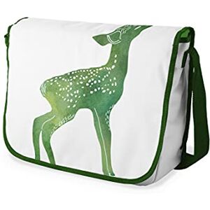 Bonamaison Digitalt tryckt messenger-skolväska med kaki rem för studenter, axelremsväska, kurirväska, axelväska för skolan, skolskolstarten, storlek: 29 x 36 cm, flerfärgad, Messenger skolväska Bonamaison Digitalt tryckt messenger-skolväska med kaki rem för studenter, axelremsväska, kurirväska, axelväska för skolan, skolskolstarten, storlek: 29 x 36 cm, flerfärgad, Messenger skolväska