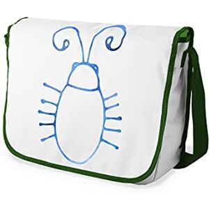 Bonamaison Digitalt tryckt messenger skolväska med kaki rem för studenter, axelremsväska, kurirväska, axelväska för skolan, skolskolstarten, storlek: 29 x 36 cm, flerfärgad, Messenger skolväska Bonamaison Digitalt tryckt messenger skolväska med kaki rem för studenter, axelremsväska, kurirväska, axelväska för skolan, skolskolstarten, storlek: 29 x 36 cm, flerfärgad, Messenger skolväska