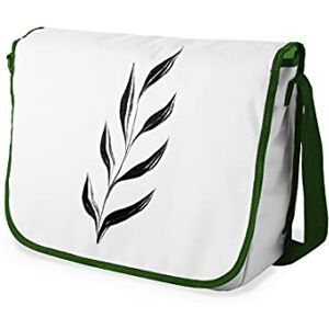Bonamaison Digitalt tryckt messenger skolväska med kaki rem för studenter, axelremsväska, kurirväska, axelväska för skolan, skolskolstarten, storlek: 29 x 36 cm, flerfärgad, Messenger skolväska Bonamaison Digitalt tryckt messenger skolväska med kaki rem för studenter, axelremsväska, kurirväska, axelväska för skolan, skolskolstarten, storlek: 29 x 36 cm, flerfärgad, Messenger skolväska