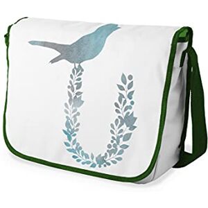 Bonamaison Digitalt tryckt messenger skolväska med kaki rem för studenter, axelremsväska, kurirväska, axelväska för skolan, skolskolstarten, storlek: 29 x 36 cm, flerfärgad, Messenger skolväska Bonamaison Digitalt tryckt messenger skolväska med kaki rem för studenter, axelremsväska, kurirväska, axelväska för skolan, skolskolstarten, storlek: 29 x 36 cm, flerfärgad, Messenger skolväska