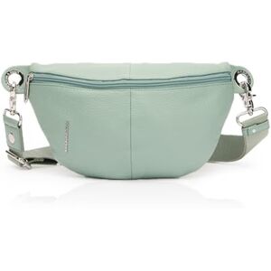 Mandarina Duck Mellow Leather Bum Bag, Dam, Grön isberg, Taglia Unica Mandarina Duck Mellow Leather Bum Bag, Dam, Grön isberg, Taglia Unica