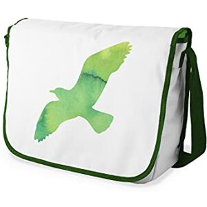 Bonamaison Messenger skolväskor med digitalt tryck med khaki remmar för flickor och pojkar, kurirväskor för elever, axelväskor, storlek: 29 x 36 cm Bonamaison Messenger skolväskor med digitalt tryck med khaki remmar för flickor och pojkar, kurirväskor för elever, axelväskor, storlek: 29 x 36 cm