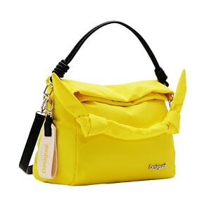 Desigual Priori Loverty 3.0 tillbehör nylon handväska, gul, GUL Desigual Priori Loverty 3.0 tillbehör nylon handväska, gul, GUL