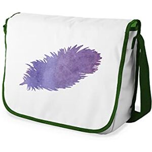 Bonamaison Digitalt tryckt messenger skolväska med kaki rem för studenter, axelremsväska, kurirväska, axelväska för skolan, skolskolstarten, storlek: 29 x 36 cm, flerfärgad, Messenger skolväska Bonamaison Digitalt tryckt messenger skolväska med kaki rem för studenter, axelremsväska, kurirväska, axelväska för skolan, skolskolstarten, storlek: 29 x 36 cm, flerfärgad, Messenger skolväska