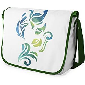 Bonamaison Digitalt tryckt messenger-skolväska med kaki rem för studenter, axelremsväska, kurirväska, axelväska för skolan, skolskolstarten, storlek: 29 x 36 cm, flerfärgad, Messenger skolväska Bonamaison Digitalt tryckt messenger-skolväska med kaki rem för studenter, axelremsväska, kurirväska, axelväska för skolan, skolskolstarten, storlek: 29 x 36 cm, flerfärgad, Messenger skolväska