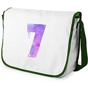 Bonamaison Digitalt tryckt messenger skolväska med kaki rem för studenter, axelremsväska, kurirväska, axelväska för skolan, skolskolstarten, storlek: 29 x 36 cm, flerfärgad, Messenger skolväska Bonamaison Digitalt tryckt messenger skolväska med kaki rem för studenter, axelremsväska, kurirväska, axelväska för skolan, skolskolstarten, storlek: 29 x 36 cm, flerfärgad, Messenger skolväska