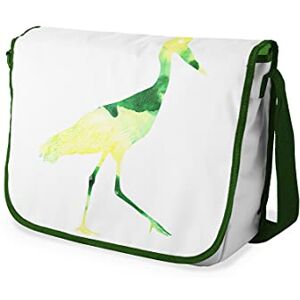 Bonamaison Digitalt tryckt messenger skolväska med kaki rem för studenter, axelremsväska, kurirväska, axelväska för skolan, skolskolstarten, storlek: 29 x 36 cm, flerfärgad, Messenger skolväska Bonamaison Digitalt tryckt messenger skolväska med kaki rem för studenter, axelremsväska, kurirväska, axelväska för skolan, skolskolstarten, storlek: 29 x 36 cm, flerfärgad, Messenger skolväska